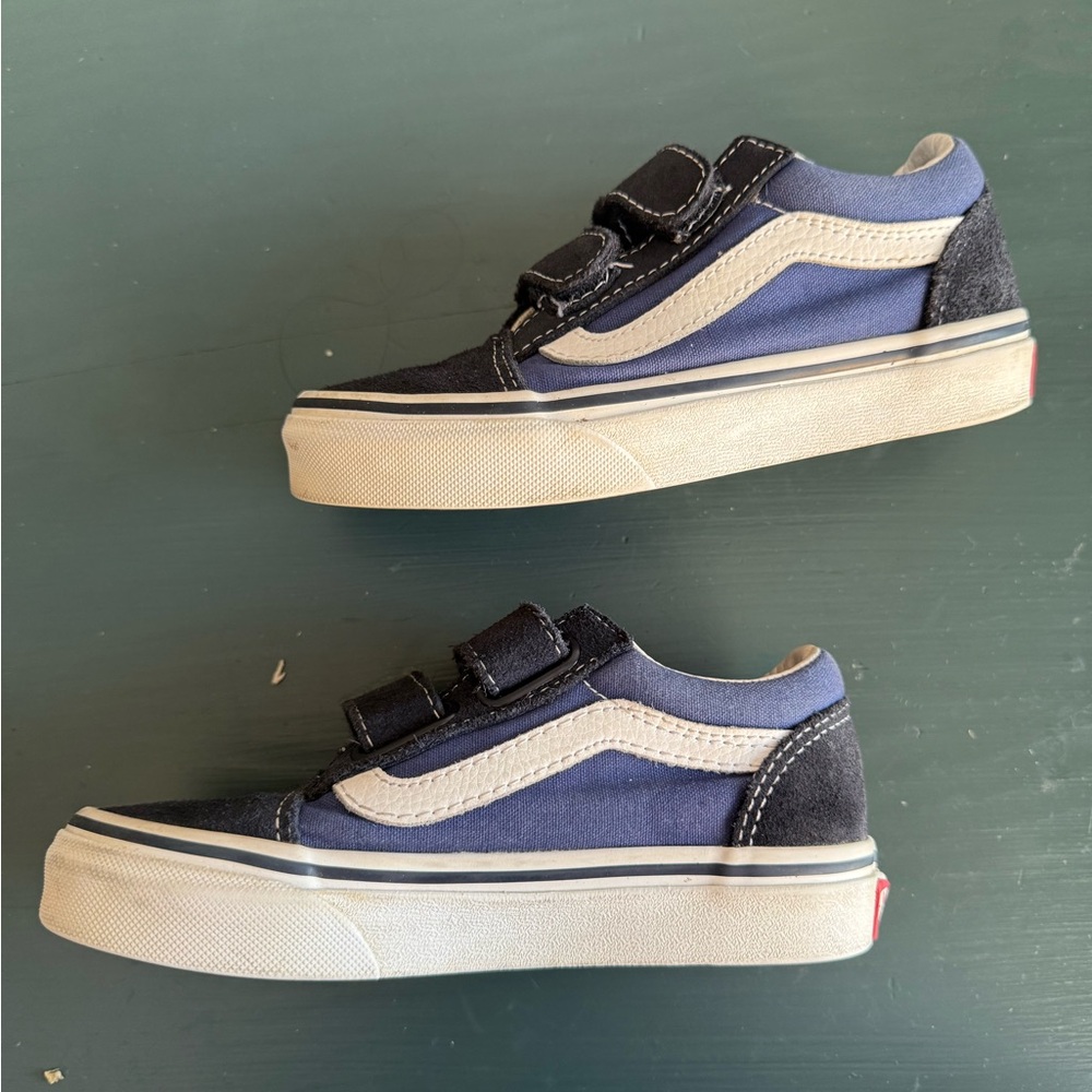 Vans Navy Velcro Sneakers